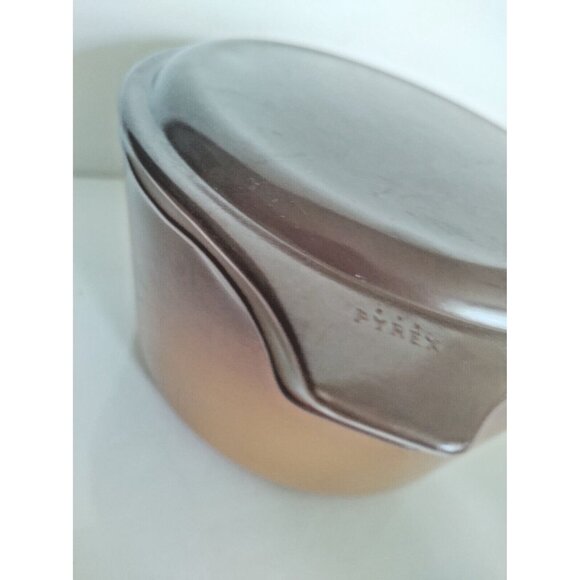 Vintage Pyrex Old Orchard Casserole Dish 473 1 Qt  Bowl w Lid - Picture 4 of 15